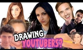 😳DRAWING YOUTUBERS? || #DebbyDrawsYoutubers