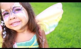 How To Face Paint: Butterfly Fairy Princess & Costume