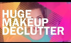 Huge Makeup Declutter