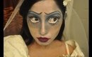 GIVEAWAY (ELF BRUSH SET)+ Corpse bride makeup tutorial.