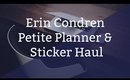 EC Planner & Sticker Haul