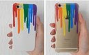 DIY Melting Rainbow Phone Case
