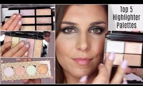 Top 5 Must-Have Highlighter Palettes | Bailey B.