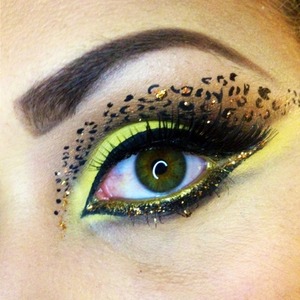 My leopard cut crease look using sugarpill,magnolia makeup, litcosmetics and bh cosmetics, 