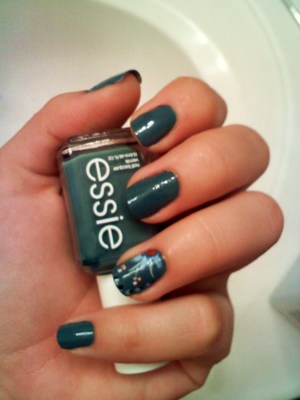 Nail color is School of hard rocks, by Essie