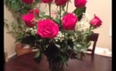 Surprise roses from the hubby
