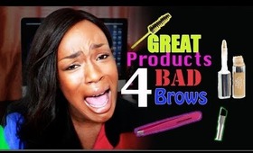 (22) GREAT (inexpensive) Products 4 "BAD" EYE BROWS