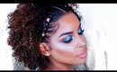 Green Blown Out Makeup Look | BeautybyLee