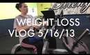 WEIGHT LOSS VLOG 5/16/13. Chest pains and maybe a break?