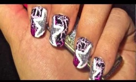 Rock star chick nail art tutorial.... :-)