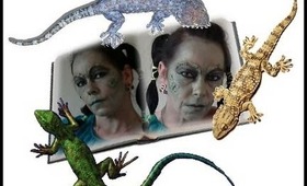 REPTILE LADY MAKE UP TUTORIAL