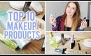 Top 10 Natural Makeup Products | Kendra Atkins