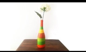 DIY Colorful Floral Base Home Decor