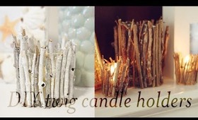 DIY Twigs Candle Holders | Charmaine Manansala