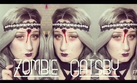 Zombie Gatsby Halloween Makeup