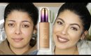 NEW TARTE RAIN FOREST OF THE SEA WATER FOUNDATION REVIEW FIRST IMPRESSION TUTORIAL