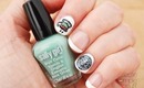 Monday Mani: Starbucks Coffee Inspired Nails {2-in-1}