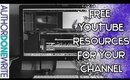 5 FREE Resources For Your YouTube Channel  |  AuthorDoneWrite