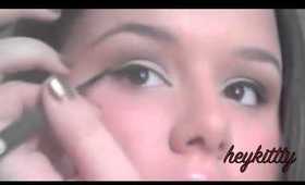 winged liner for hooded eyelids made EASY