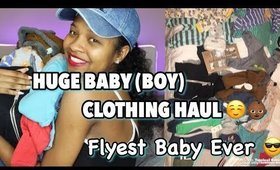 HUGE BABY BOY CLOTHING HAUL 2018 (Wardrobe Sneak Peek, Carter, OshKosh, Amazon, Simple Joys)