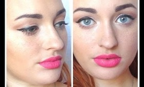 DRUGSTORE MAKEUP! ♦♦ Bronze Eyes and Bright Lips | Briarrose91