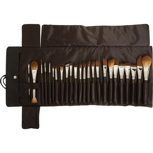 These brushes are like nothing else on the market.  They are amazing.  They were designed for the everyday woman to apply her makeup like a pro.  Their unique patented shape are designed to contour to the eye for easy application with little effort. 