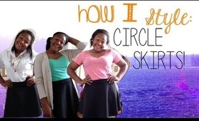How I Style Circle Skirts♡