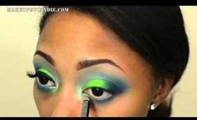 Seattle Seahawks Makeup Tutorial