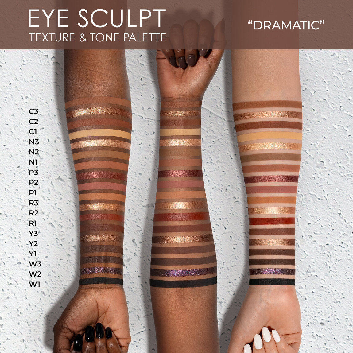 Natasha Denona Eye Sculpt Texture & Tone Eyeshadow Palette