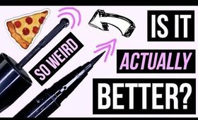 WORLD'S WEIRDEST EYELINER?! || MAC Rollerwheel vs. Liquid Liner!