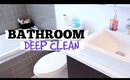 DEEP CLEANING BATHROOM | ULTRA SPEED CLEANING