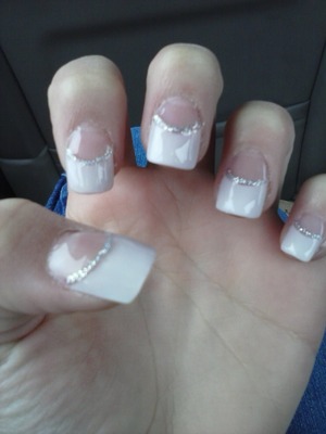 I got my nails done for prom, And I love them<3