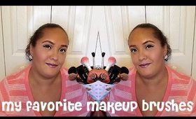My Favorite Everyday Makeup Brushes! Sigma,Crowne Brush,Elf (Beautybymo 2016)