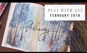 PLAN WITH ANN | FEBRUARY 2018 BULLET JOURNAL IDEAS | ANN LE