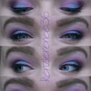 Pink and Purple and Blue eye look