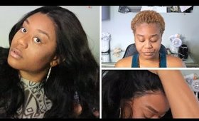 HOW TO: LACE FRONT WIG FEA. Ali Julia Hair