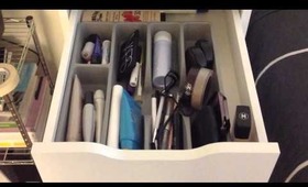 Organising Makeup for Smaller Spaces / Room Tour