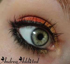 A look inspired by the colors of the Calgary Flames hockey team! Check out my blog: www.andreaaddicted.com for more info!