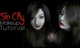 Sin City Grayscale Makeup Tutorial