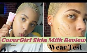 CoverGirl Clean Fresh Skin Milk Foundation review | tan rich 590