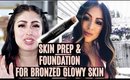 NEW SMASHBOX FACE SHAPING FOUNDATION STICK AND SKIN PREP FOR GLOWY SKIN