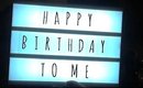 Vlogmas - It's my Birthday!!
