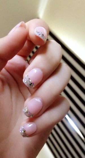 I've been rocking these nails for a week now! Great thing is -> they go with everything 