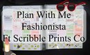 PLan With Me: Fashionista (Scribble Prints Co)
