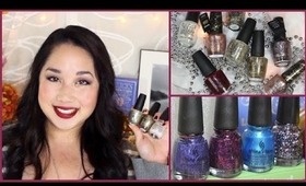 OPI & China Glaze Holiday 2013 - Swatches & Review!