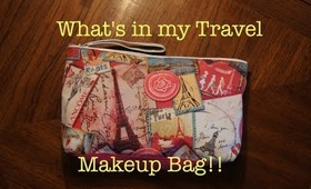 What's in My Travel Makeup Bag! 2012