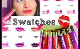 Glazed Lip Paint Swatches!! | Live