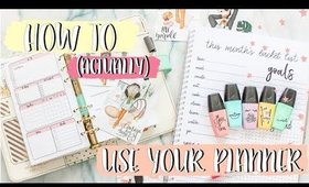 7 ways to ACTUALLY WANT to Use your Planner [Roxy James] #planwithme #planner #howtouseyourplanner