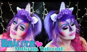 Unicorn Halloween Makeup Tutorial