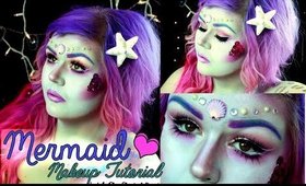 Mermaid Halloween Makeup Tutorial